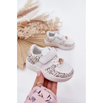 Dívčí tenisky Boto Dětské sneakersy sportovní obuv jednorožci bílé Thalia Boto bílá | vícebarevná 3339478