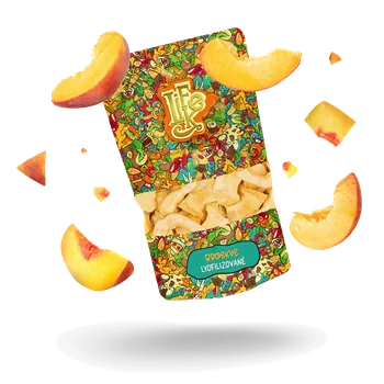 Sušená potravina LifeLike Lyofilizované broskve 20g