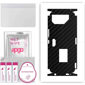 Pouzdro na mobilní telefon Fólie na zadní stranu a boky pro Asus ROG Phone 7 - Carbon Černá