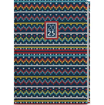 Diář Prokop Lamino B6 Týdenní 2025 pletený