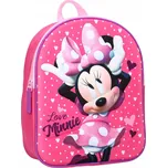 Batoh do školky jednokomorový Minnie Mouse Vadobag pro holky růžový