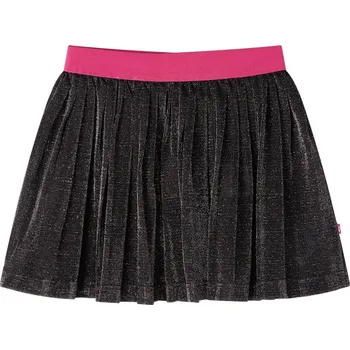 Dívčí sukně Dětská plisovaná sukně se třpytkami námořnická modrá 128