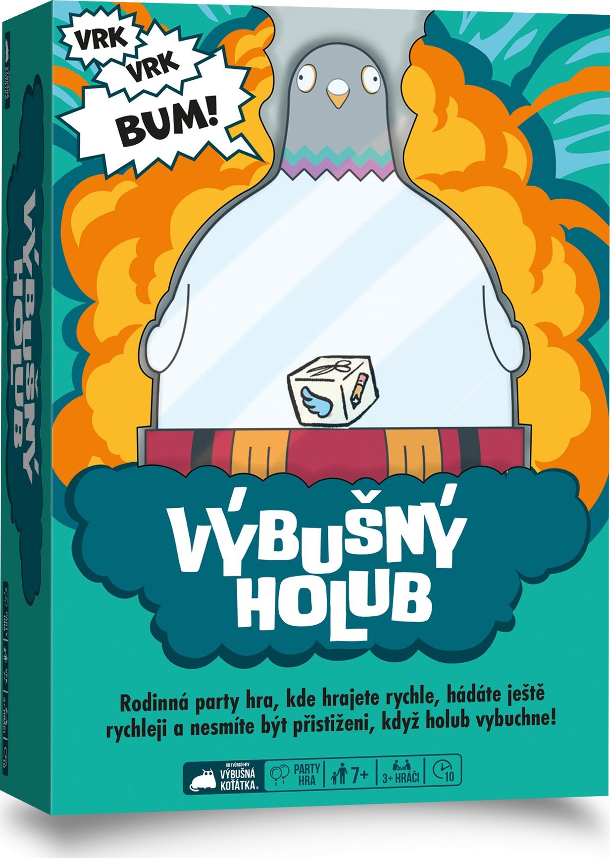 Asmodee Výbušný holub - párty hra