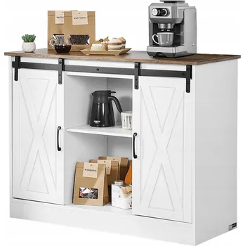 Komoda Komoda Vevor 40 x 81,5 x 81,5 cm bílá