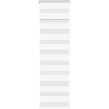 Roleta Zebra roleta bílá 40x150 cm šířka látky 35,9 cm polyester