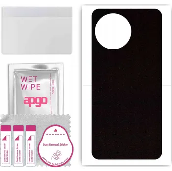 Pouzdro na mobilní telefon Fólie / Ochranná fólie na ZÁDA pro TCL 50 Pro NXTpaper 5G - Černý semiš