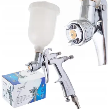 Stříkací pistole MINI LAKÝRNICKÁ PISTOLE LVMP TRYSKA 0,8MM 250ML PRO LAKOVÁNÍ OPRAV