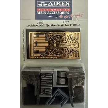 Plastikový model Aires 1/32 Lockheed C-2 ejection seats for F-104D