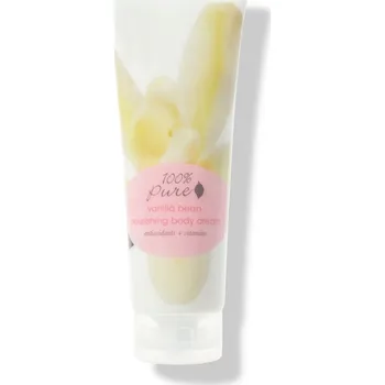 Tělový krém 100% Pure Výživný tělový krém Vanilkový lusk 236 ml