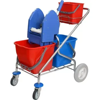 Úklidový vozík Úklidový vozík Rekord 2x17l METRO sklapovací