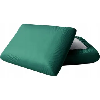 Polštář Povlak na ortopedický pěnový polštář ZELENÝ s gumičkou PAN MATERAC