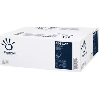Papírový ručník Papernet 416627 skládané papírové ručníky W, 2 vrstvy, celulóza - 3000 ks