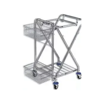 Úložný box Košík na " X " vozík chromovaný
