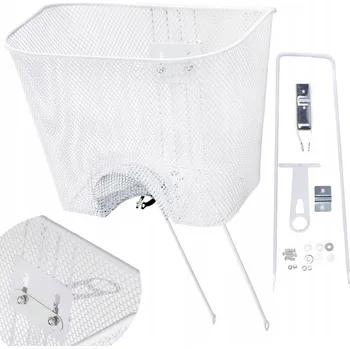 Košík na láhev Přední košík na kolo sportown KOS01 bílý