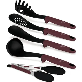 Utěrka BERLINGERHAUS Kuchyňské náčiní sada 5 ks Leonardo Collection BH-6337 + Utěrka švédská 30x30cm mikrovlákno (3ks) v hodnotě 89,-