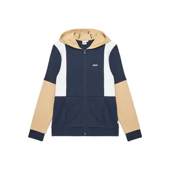 Pánské oblečení BOSS Mikina J51966 D Tmavomodrá 16Y