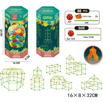 ostatní stavebnice 3D konstrukční trubičky Stavebnice