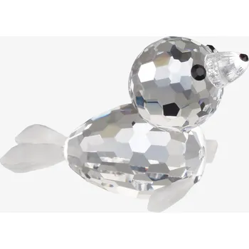 Skleněná figurka Lachtan z českého křišťálu Preciosa