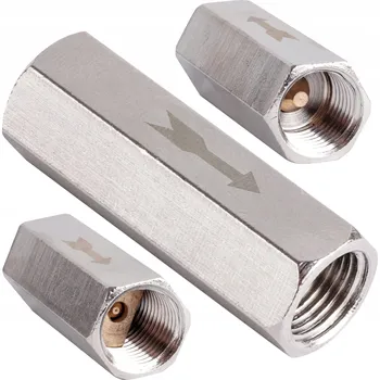 Ventil PNEUMATICKÝ ZPĚTNÝ VENTIL LINIOVÝ 1/8 COLA PRO VZDUCH 15 BAR