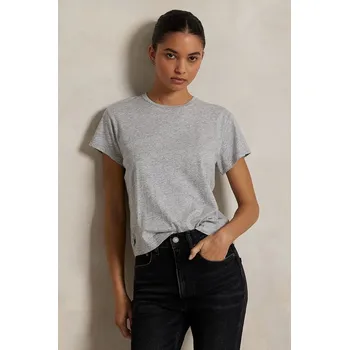 Pánské tričko Tričko Polo Ralph Lauren 211967102 šedá 90X, vel. S