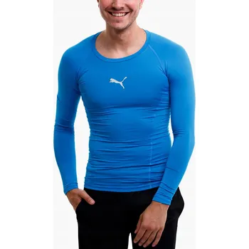 Pánské tričko Pánské Tričko Puma Liga Baselayer Tee LS modré 655920 02 vel. S
