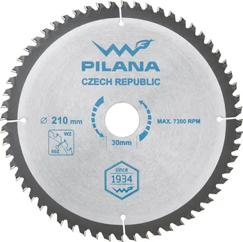 Pilový kotouč kotouč pil. SK 5255 WZ 210x2,2x30 z60 PILANA