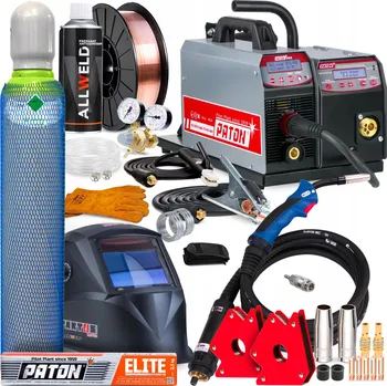 Svářečka POLOAUTOMATICKÁ SVAŘEČKA PATON PSI 200 PRO MIG MAG MMA TIG 230V 200A 3V1 PULS
