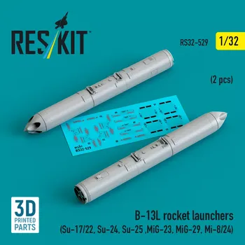 Plastikový model Reskit 1/32 B-13L rocket launchers (2 pcs.)