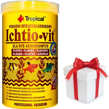 Krmivo pro rybičky TROPICAL Ichtio-Vit 5000ml + vzorek krmiva pro ryby ZDARMA