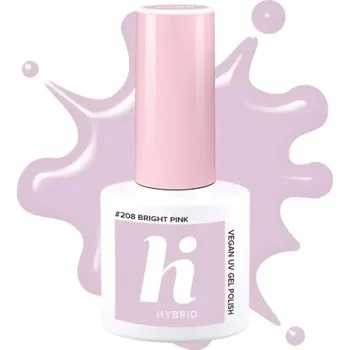 Lak na nehty HI Hybrid Hema Free Lakier Hybrydowy Palm Springs 151 California Pink 5 ml