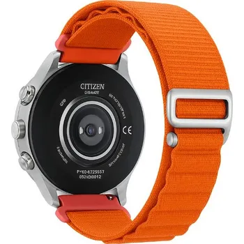 Příslušenství k chytrým hodinkám eses Alpský tah - Oranžový, 22 mm