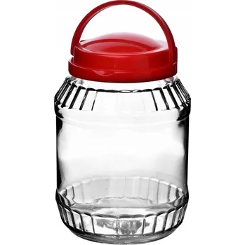 Sklenice BASIC KITCHEN Sklenice 2,0L s úchytem 14xh21,5cm