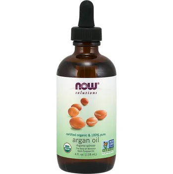 Vlasová regenerace Now Foods Arganový olej, organický (118 ml)