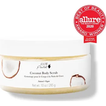 Tělový peeling 100% Pure Tělový peeling Kokos 285 g