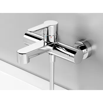 Vodovodní baterie RAVAK Puri vanová nástěnná baterie PU 022.00/150 (X070115)