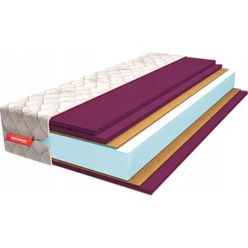 Matrace MATRACE 80x200 TVRDÁ H4/H5 TVRDÁ PĚNOVÁ S KOKOSEM POLSKÁ VÝROBA