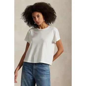 Pánské tričko Tričko Polo Ralph Lauren 211967102 bílá 00X, vel. L