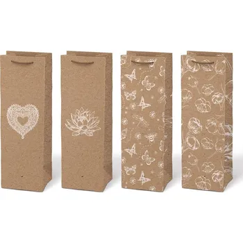 Dárková taška Taška MFP dárková T12 KRAFT mix č.77 125x365x90