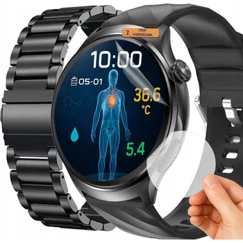 Hodinky Chytré Hodinky Rubicon RNCF 39 stříbrný