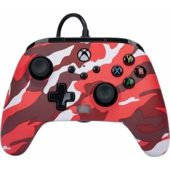 Masážní přístroj PowerA Enhanced Red Camo Pad (1525942-01)