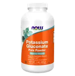NOW Foods - Glukonát draselný, čistý prášek, 454 g
