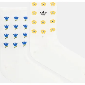 Pánské ponožky Ponožky adidas Originals Liberty 2-pack JV7833 bílá 00X, vel. 34/36
