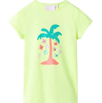 Chlapecké tričko Dětské tričko fluorescenční žluté 128