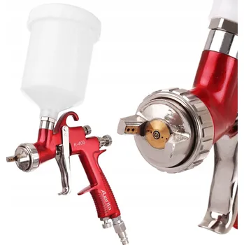 Stříkací pistole PROFESIONÁLNÍ LAKOVACÍ PISTOLE LVMP, TRYSKA 2,0 MM, NÁDOBKA 600 ML