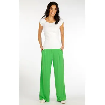 Dámské kalhoty Dámské široké volné kalhoty LITEX zelené L