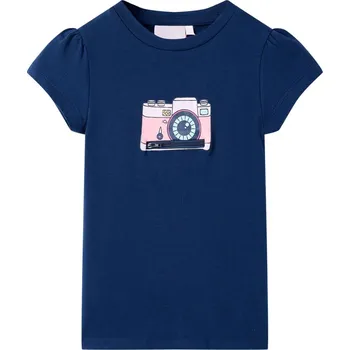 Chlapecké tričko Dětské tričko námořnicky modré 140