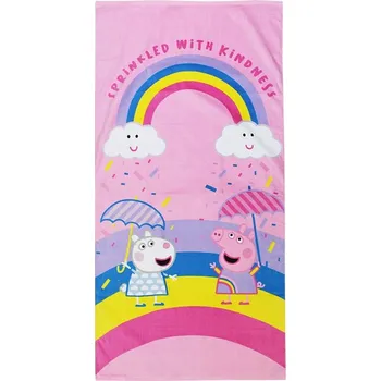 Ručník 70x140 cm 100% bavlna prasátko Pepa