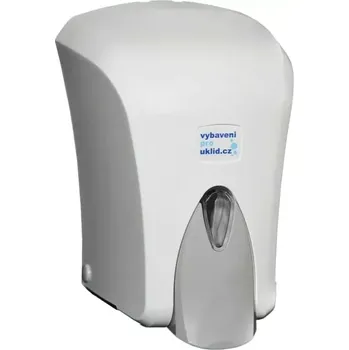Dávkovač mýdla vybaveniprouklid.cz Dávkovač mýdla na dolévání bílý - 1 l