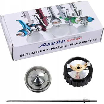 Stříkací pistole NÁHRADNÍ TRYSKA PRO LAKOVACÍ PISTOLE AUARITA HVLP 1,0MM SADA PRO LAKOVÁNÍ