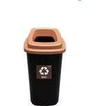 Odpadkový koš na tříděný odpad 45 l - hnědý, bio odpad